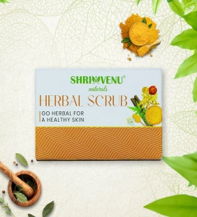 Shrivenu herbal scrub bathing soap